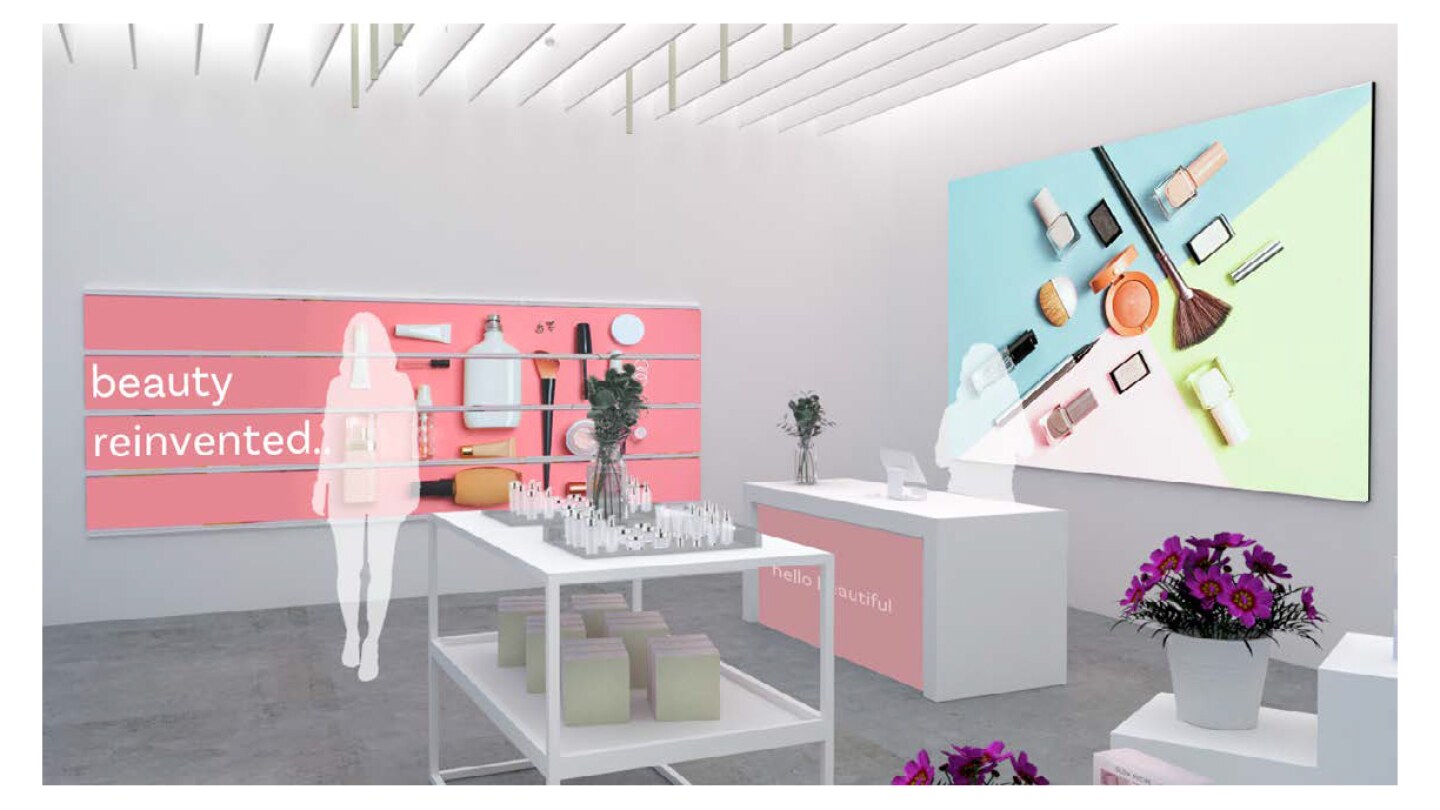 Renderings of shop